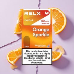 Pomarańczowy Błysk RELX Pod Pro 2 600 Puffs 5% Nikotyny Poland vape wholesale
